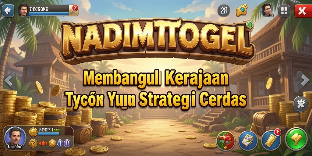 Tampilan gameplay menarik dari NADIMTOGEL yang penuh strategi Tycoon.